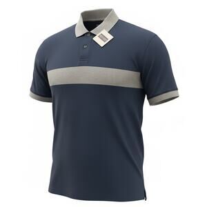 Roundtree & Yorke Men's Golf Shirt Polo Blue Size XL New Outdoorwear Leisurewear
